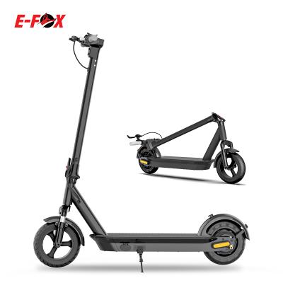 China Unisex Adult Folding Electric Scooter EU Electric Warehouse Scooter 10 Inch 350w Electric Mobility Scooters for sale