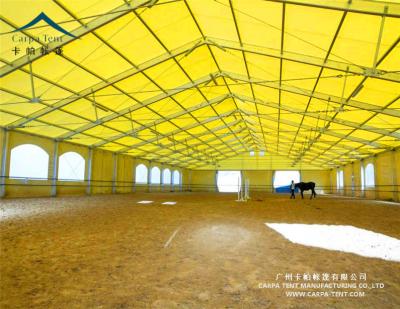 China Water proof/fireproof outdoor waterproof /UV-resistant/self-supporting/long lifespan 20mX40m warehouse tents for horse riding for sale