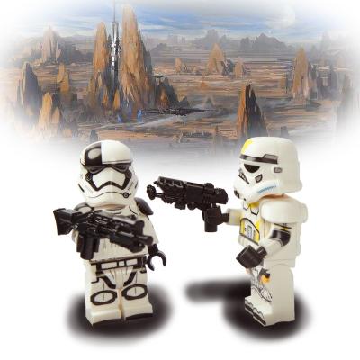 China DIY TOY StarWars soldiers battle guns, weapon accessories, children's toy building blocks for sale