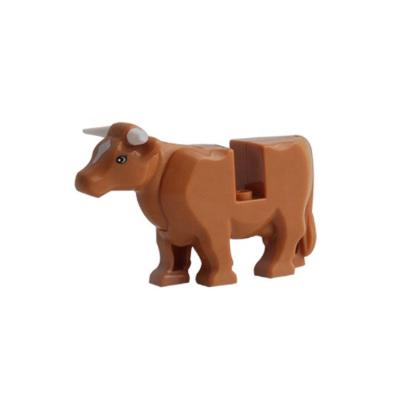 China Toy Cattle Animal Building Block Technic Mold Children's Educational Toys for sale