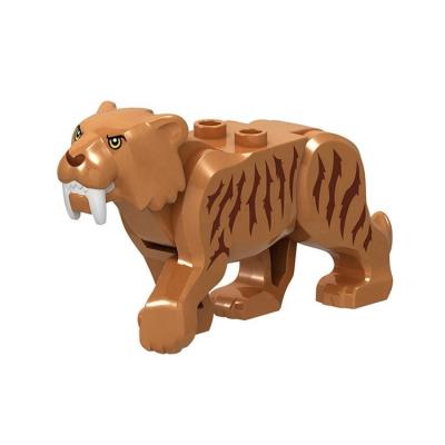 China Construction Toy Children Plastic Building Hollow Scale Animal Blocks For Crafts for sale