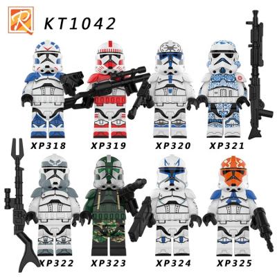 China ABS Imperial Commander Weapons Action Starwars Final Season Figures Mini Building Block The Brutal Wars Toy for sale