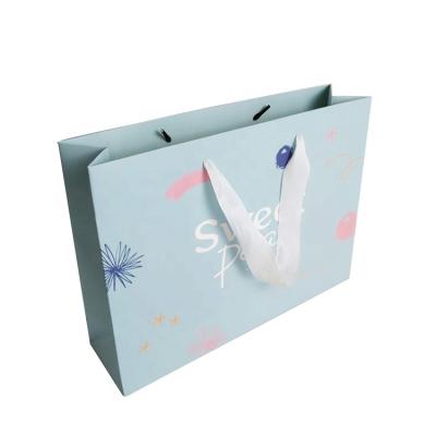 China Handmade Custom OEM Paper Bag Wholesale Customized Luxury Shopping Paper Bags for sale