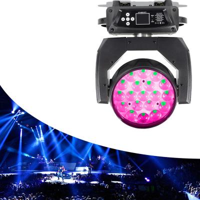 China 2pcs Theme Park With Flight Case LED Beam Wash 19x15W Mac Aura RGBW Moving Head Light for sale