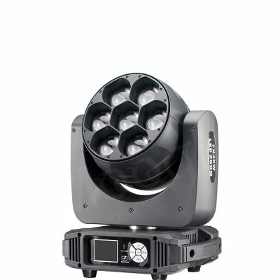 China Theme park disco wash moving head lamp with strong beam 7x 40w led moving head light for sale