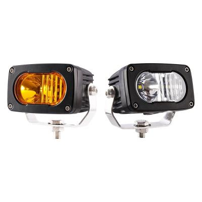 China New 2 Inch 20W 12V 24V Safe Driving Led Work Lights Amber Combo Fog Lamp Mini White Offroad Driving Light For Truck, Car, Motorcycle for sale