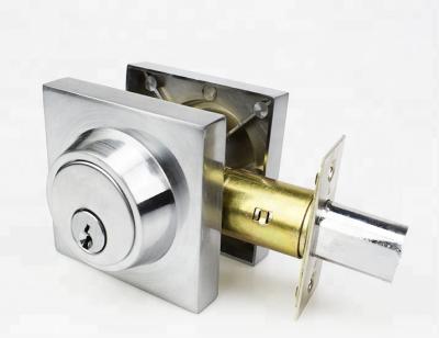 China Heavy Duty Zinc Alloy Deadbolt Door Lock Deadbolt Glass Door Rose for sale