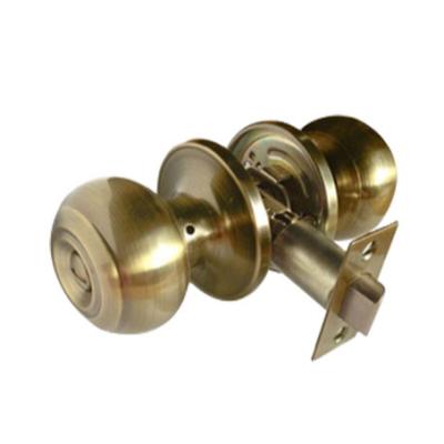 China Apartment ANSI GRADE 3 modern entry door knob lock of standard 304 stainless steel tubular knobset for sale