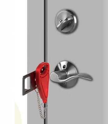 China Modern Security Door Locker Travel Lock Down Locks for Extra Security and Privacy Portable Door Lock for sale