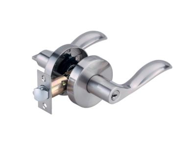 China High quality heavy duty family leverset tubular lock, zinc alloy rosette and lever door handle lock for sale