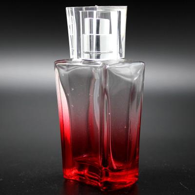 China Women  Empty Perfume Bottles 50ml With Atomizer OR Sprayer And Different Colors for sale