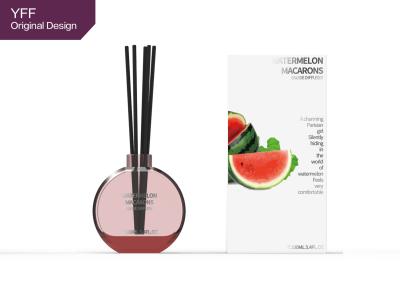 China Room Fragrance Reed Diffusers Delicious Food Watermelon Macarons 100ML FEMALE Floral Green FOB for sale