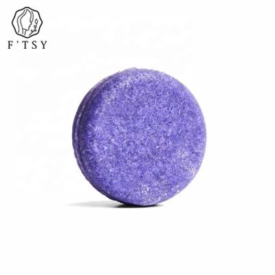 China Private Label Natural Vegan Moisturizing Oil Control Lavender Shampoo Soap Bar For Hair Care for sale