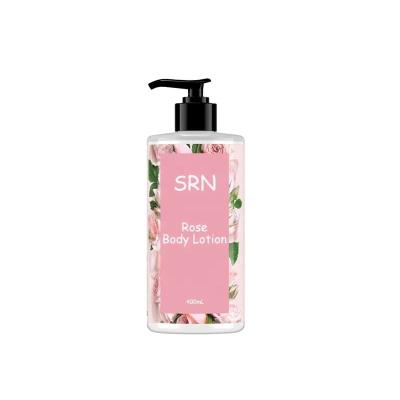 China Private Label Vegan Moisturizing Nourishing Rose With Shea Butter Body Lotion For Skin Care for sale