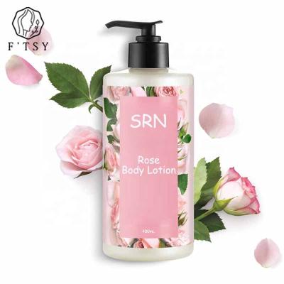 China Private Label Natural Vegan Moisturizing Firming Rose Body Lotion For Skin Care for sale