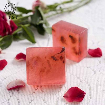 China Private Label Natural Vegan Long Lasting Fragrance Rose Bubble Yoni Bar Soap For Vaginal Wash for sale