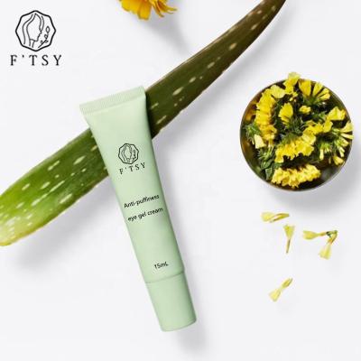 China Private Label Vegan Lifting Firming Moisturizing Tightening Anti-puffiness Eye Gel Cream for sale