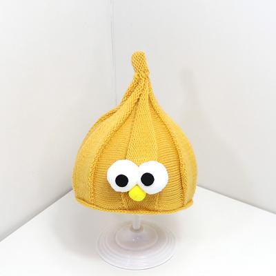 China Striped Children's Hat Cartoon Knitted Warm Cute Hat Magician Baby Sweater Wool Baby Hats for sale