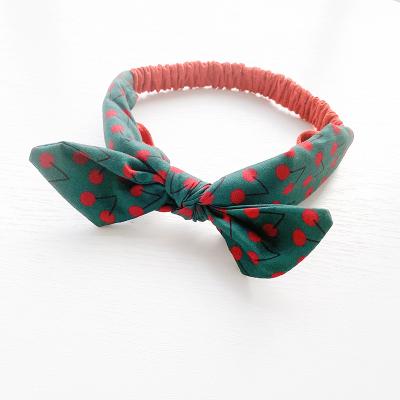 China Fashion Children's Bow Headdress Tied Princess Hair Girls Thin Sports Headband Summer for sale