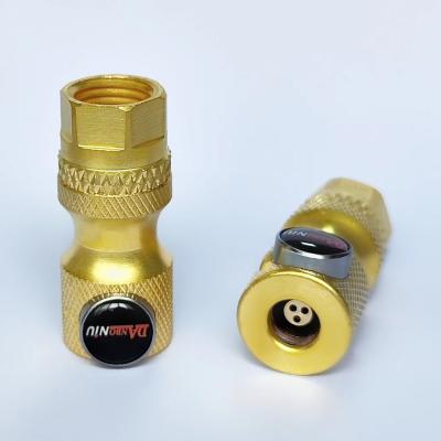 China AC03 High Precision Locking Female Thread Body Flexible Brass Tire Air Chuck for sale