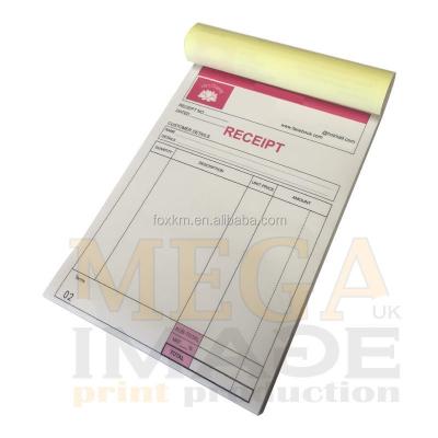 China Heiderberg OEM Invoice Book Carbon Paper Receipt Book Printing With Fast Delivery Time for sale