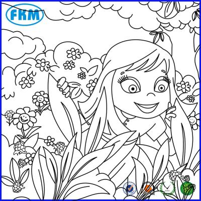 China Recycle Paint Coloring Books For Adult And Children Drawing With Shenzhen Supplier for sale