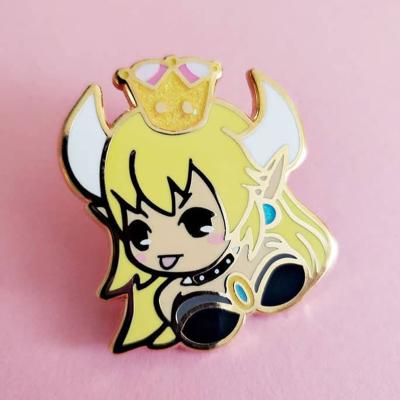 China American Custom Metal Craft Pins Badge High Quality Enamel Pins Badge For Clothing for sale