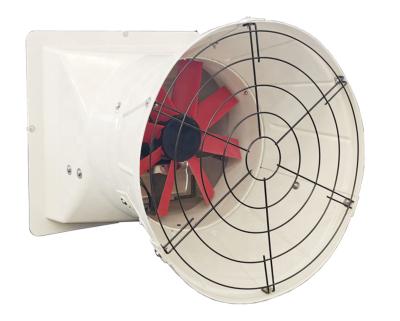 China Cultivate QiluRunte Good Selling Poultry Model House 18 Inch 660 Flap Cone Ventilating Fan for sale