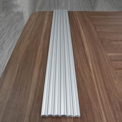 China door & Window Furniture Aluminum Profile LED Fluorescent Lamp Shell LED Arc Blind Accessories for sale