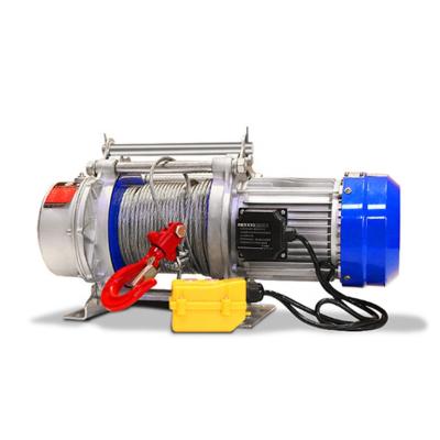 China Electric Cargo Hoist 500kg Single Phase 220V Electric Hoist Winch With 100m Rope for sale