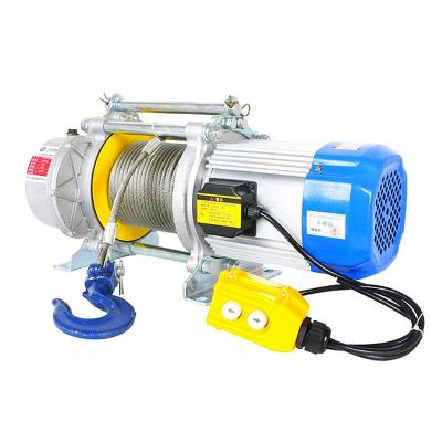 China Hoisting Goods Cable Traction Hoisting Machine Electric Wire Rope Hoist 1000 Kg Electric Hoist for sale