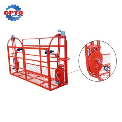 China Easy Operation Safety Zlp630 Suspension Platform High Altitude Work Lift for sale