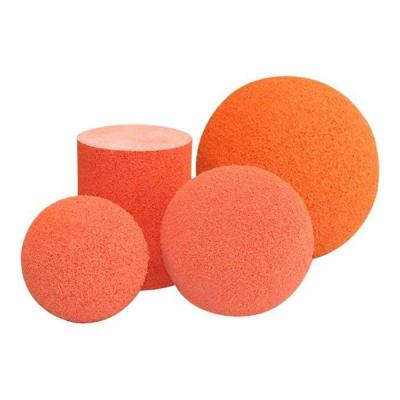 China concrete pumps concrete pump accessories cleaning sponge column with high quality for sale