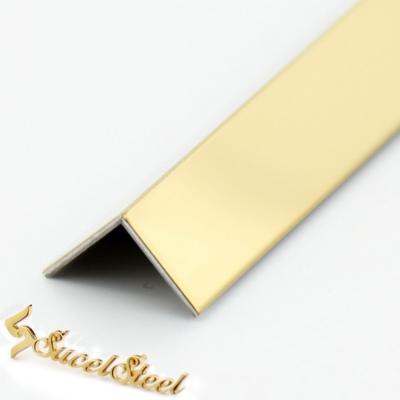 China Sucel Modern Hot Selling Stair Nosing Anti-Slip Strips Stair Parts For Stair Nosing 304 Stainless Steel Tile Trim Free Sample for sale