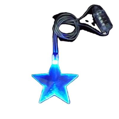 China Firm On Promotional Gifts Led Custom Necklace Led Plastic Necklace For Party for sale