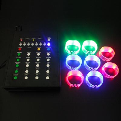 China ABS+TPU Party Concert DMX Remote Control Led Bracelet Led Bracelet For Wedding for sale