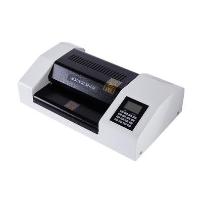 China Pingda Factory Passport SP-240 240mm A4 Size Passports Laminating Machine For Custom A4 for sale