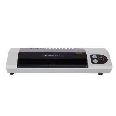 China Yes PingDa Factory PD330-1 12.9 inch 330mm a3 a4 laminator card laminating paper machine with button for sale