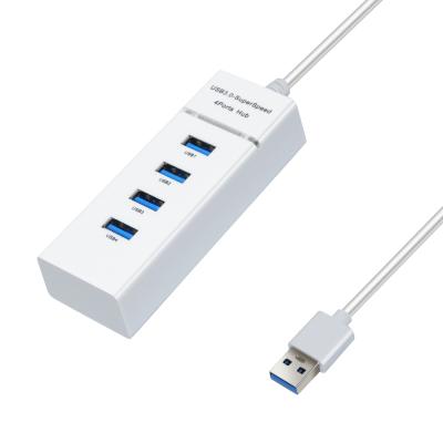 China Suitable for E-SUN USB3.0 Mouse Hub 4 Splitter Hub Left Docking Station for Laptop PC Tablet with 1.2M Long Cable for sale