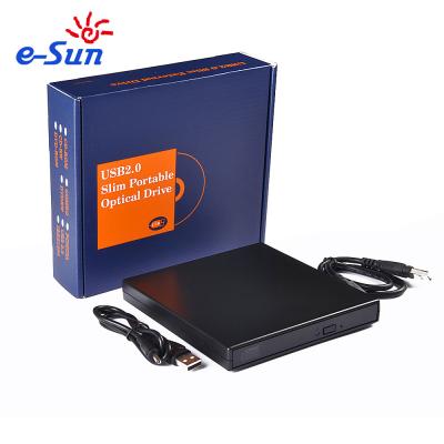 China External USB2.0 SATA External HDD/ODD External DVD ROM CD-ROM High Speed ​​Plastic Enclosure for sale