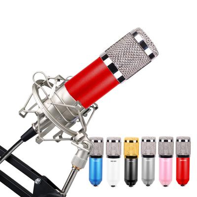 China Cheap v8 Gaming BM 800 Classic Condenser Microphone Studio Recording Microphone For PC for sale