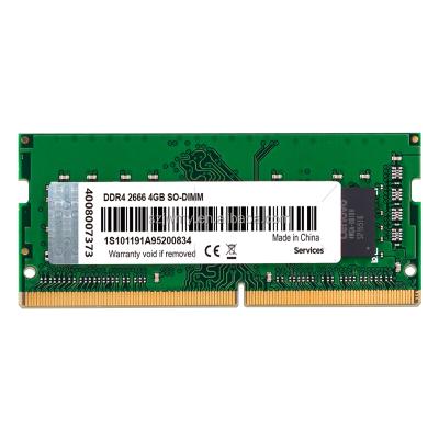 China Cheapest Cost Laptop Ram DDR 4 4Gb 2666 Memoria Ram Original Suitable For All Motherboards for sale