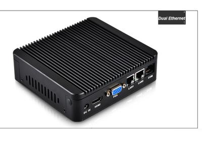 Chine PC de Barebone HTPC de matériel interne de client mince de l'unité centrale de traitement mini avec Fanless à vendre