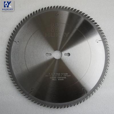 China Used to cut rigid plastic Hukay circular saw blade for cutting acrylic for sale