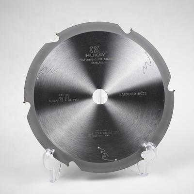 China Diamond Hukay Diamond saw blade cutting for fiber cement boards for sale