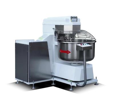 China Commercial Supply High Quality Food Mixing Spiral Rotary Cylinder Food Dough Mixer for sale