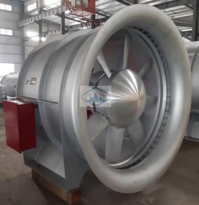 China Plant Axial Mining Fan For Underground Mine Ventilation With Max Impeller 10kPa Diameter 3 Meters for sale