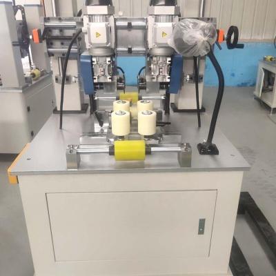 China Ncrease the law strength of aluminum profile knurling and strip feeding machine for aluminum window and door, automatic knurling and strip inserting machine for aluminum for sale