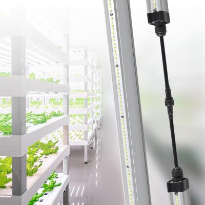 China Full Spectrum IP65 Waterproof LED Grow Light Tube For Greenhouse Indoor Plant for sale