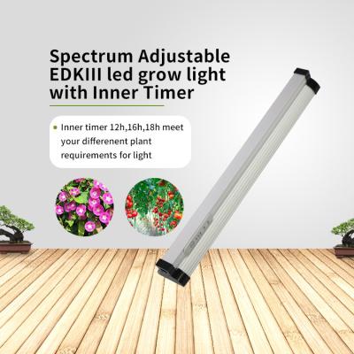 China 72.6umol/S Adjustable Spectrum Led Grow Light 5116 Lumen 2ft Light Fixture for sale